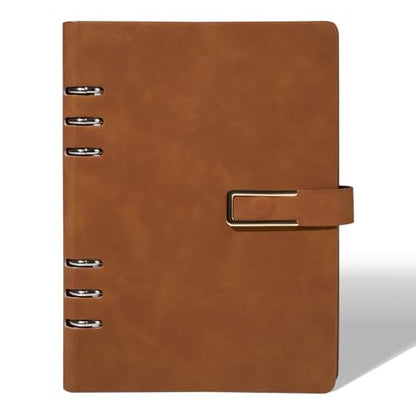 Lightwish Watercolor Sketchbook, 100% Cotton Cold Press Refillable Paper - color: Flat Buckle Brown