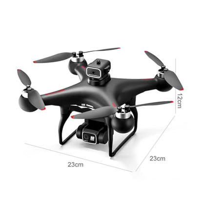 ikaufen S116 Drone with Camera for Adults GPS RC Drone With 4K HD Dual Camera WiFi FPV Foldable Quadcopter Aircraft +1 Battery - size: S116 Dual Camera No Screen Control + 1 Battery