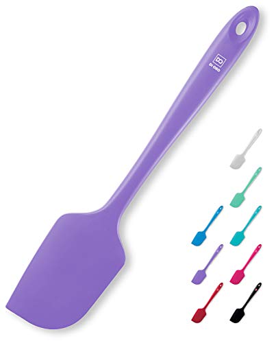 DI ORO Large Silicone Spatula - 600F Heat Resistant, Lavender - color: Lavender