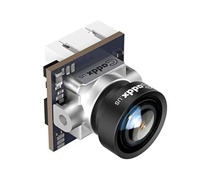 SoloGood Caddx Ant FPV Camera 1200TVL Global WDR OSD 1.8mm Ultra Light Nano FPV Camera 16:9 NTSC PAL for RC FPV Cinewhoop Tinywhoop Drone - color: Silver 16:9