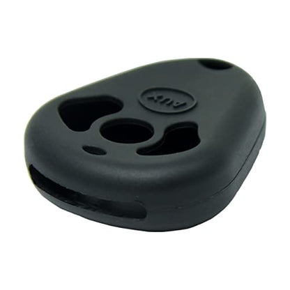 Keyless2Go Replacement for New Silicone Cover Protective Case for Viper Python Remote 474T- Black (Pack of 2) - size: 1 (Pack of 2)