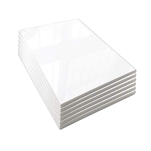 LWR CRAFTS Stretched Canvas 11" X 14" Pack of 6 - size: 11"x14"x6