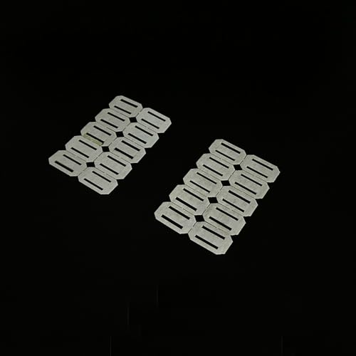 20PCS RC Plane Hinge Folding Leaf Paper Hinges Model Aileron Tail Wing Connector for RC Airplane Aircraft Helicopter DIY Model Plane Fix Wing Parts (20x13mm Rectangle) - style: 20x13mm Rectangle