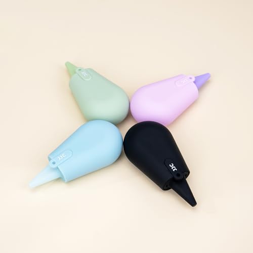 JJC Pocket-Sized Silicone Camera Dust Blower Small Lens Air Blower - Blue - color: Blue, size: Small