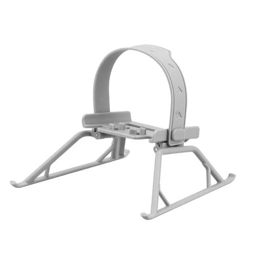 Foldable Landing Gear For DJI Mini 3 PRO/Mini 3 Drone Extension Leg Increased 25mm With Silicone Banding Strap Support Stand Tripod UAV Camera Drones Accessory - color: Gray