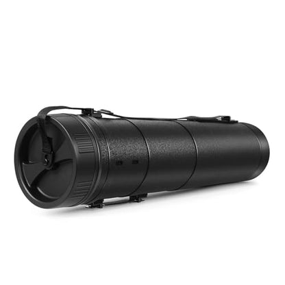 Flexzion Extra Large & Wide Poster Tube with Strap, Telescoping 30-54 in - size: Extra Large & Wide