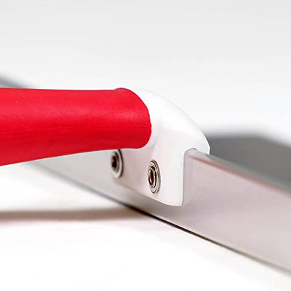 LEVEL5 10" Offset Knife, 0.6mm STIFF Stainless Steel Blade | Soft-Grip Handle | 5-382 - size: 10"
