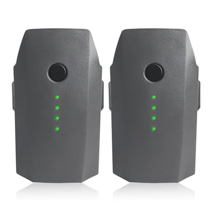 Mavic Pro Battery, 2 Pack 3830mAh-11.4V Intelligent Flight Drone Battery Replacement for DJI Mavic Pro/Platinum/Alpine White - style: 2 pack
