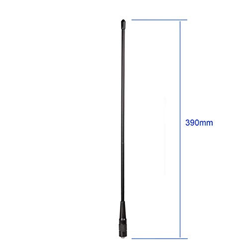 Bingfu VHF UHF 136-174MHz 400-470MHz Ham Radio Two Way Radio Antenna - color: Whip SMA Female Antenna