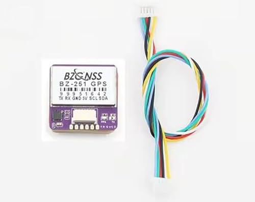 Generic BZGNSS BZ-121 BZ-181 BZ-251 Dual Protocol GPS Positioning Module Suitable FPV Out of Control Rescue Fixed-Wing Crossing Drones (Special Edition BZ-251)