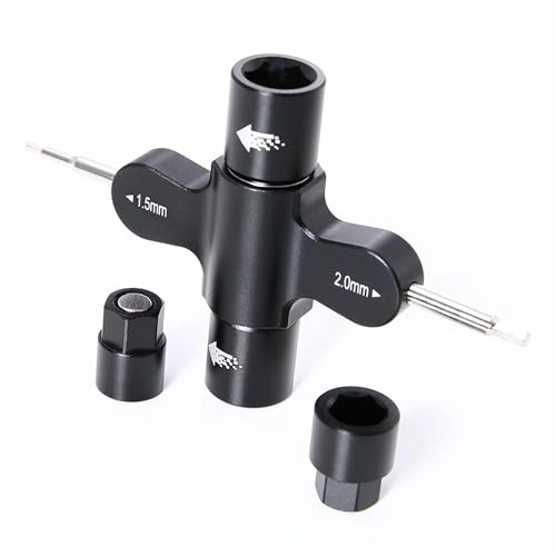 CNC Aluminum Quick Release Socket Wrench Multi-Purpose Prop Tool for FPV Drone RC Plane Airplane DIY Toys