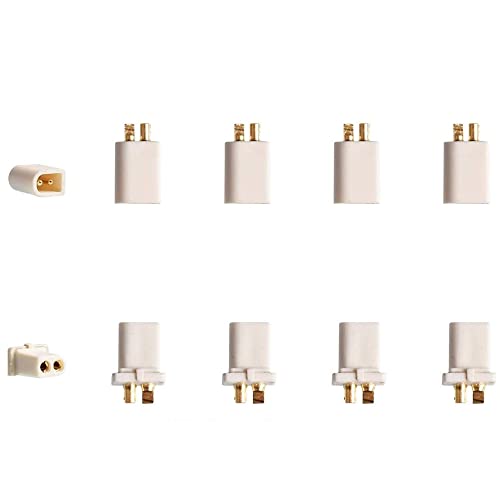 BETAFPV 5 Pairs BT2.0 Connectors Set - Male & Female 1.0 Banana Connector for 1S Whoop Drone