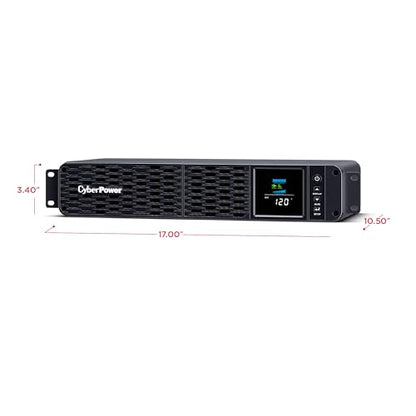 CyberPower CP1500PFCRM2U PFC Sinewave UPS Battery Backup - size: 1500VA, style: Rackmount 2U
