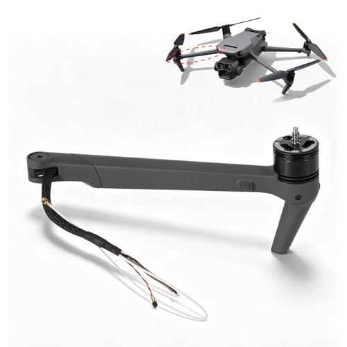 Mavic 3 Motor Front Right Arm Replacement, Compatible with DJI Mavic 3 Drone Spare Parts - color: grey