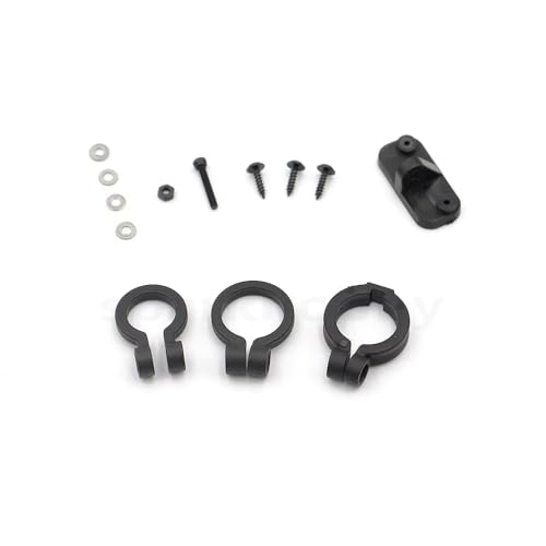 SPARKHOBBY 5 Pack FPV Mini Camera Lens Mount Adjustable Holder for RC Quadcopter Racing Drone Accessories Parts (5 Pack)