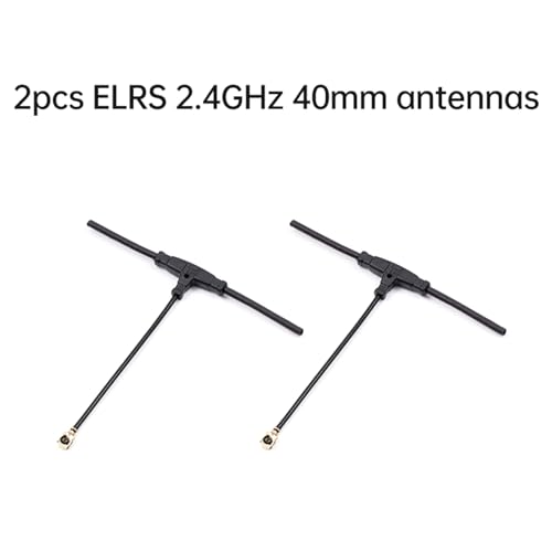 2PCS Stable Receiving Antenna ELRS T-Receiver Antenna Long Distanced Connectivities for FPVs Part