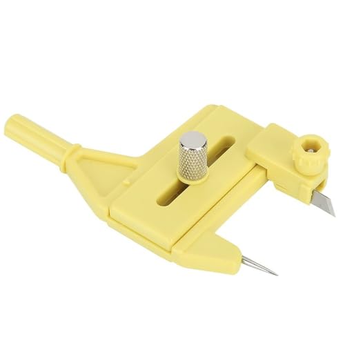 Adjustable Radius 1.5-50mm Compass Circle Cutter Rotaries Cutting Tool for DIY Craft, Paper, Fabric, and Scrapbooking
