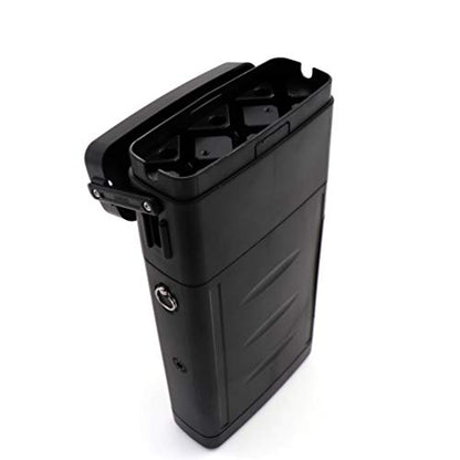 CUESOUL ANTIE Hard Dart Case, Holds 6 Steel/Soft Tip Darts & Extra Tips, Shafts & Flights, Durable Use - color: Solid Black