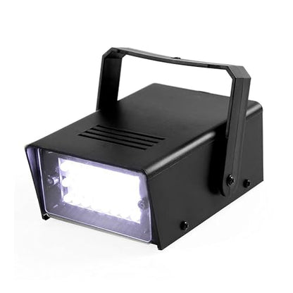 ENUOLI Mini LED Strobe Light White Color 24 Super Bright LED Party Light - color: White Color