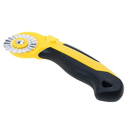 45mm Rotary Cutter for Fabric with 9 Replacement Rotary Blades - color: color04