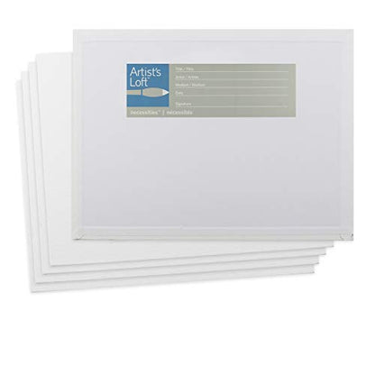5 Count 14 x 18 Canvas Panels by Artist's Loft - size: 14" x 18"