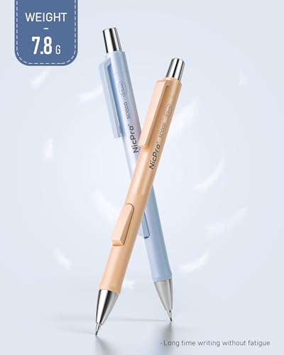 Nicpro 8 Pack Pastel Mechanical Pencil 0.5mm, Cute Pencils Fast Click - style: 8PCS-0.5mm