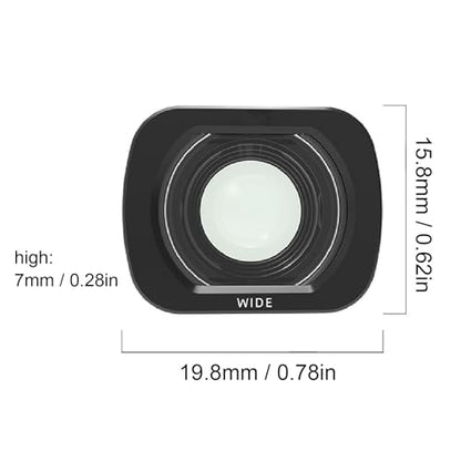 Gugxiom Wide Angle Lens Filter for Flip Drone, 15.5mm 100° Range