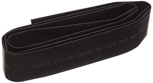 DOUBLESTAR 4 Feet I.D Polyolefin 2:1 Heat Shrink Tubing 20mm(3/4in) 25mm(1in) 30mm(1.25in) 35mm(1.4in) 40mm(1.5in) 50mm(2.0in) (20mm(3/4in)) - size: 20mm(3/4in)