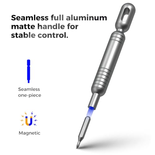 LIFEGOO 55-in-1 Precision Screwdriver Set Mini Magnetic Repair Tool Kit - color: Black