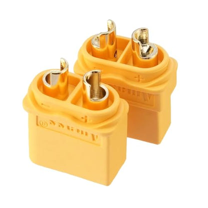 ELFCULB 10 Pairs Amass XT60H Connectors for FPV Drones and RC Models - color: 10 Pairs XT60H (Yellow)