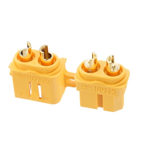 ELFCULB 10 Pairs Amass XT60HL Connectors for FPV Drones and RC Models - color: 10 Pairs XT60HL