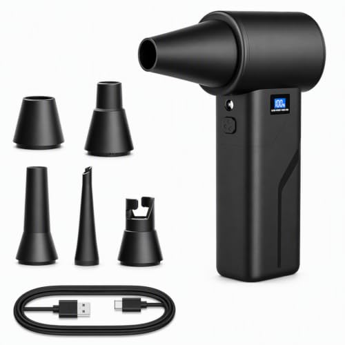 Compressed Air Duster 110,000 RPM – Cordless Electric Air Duster