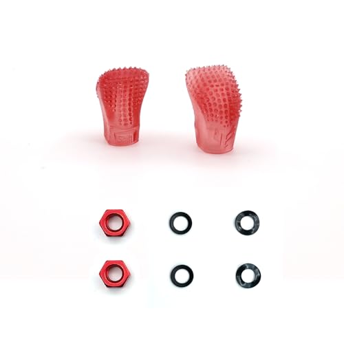 Felistick Shift RC Transmitter Radio Controller Stick Ends FPV Controller Accessories Replacement Joystick (red, M4) - color: red, size: M4