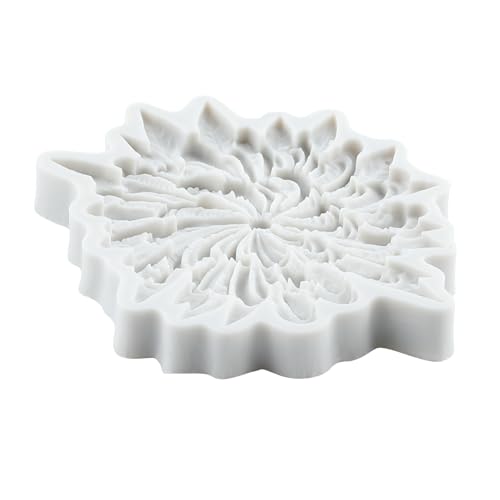 Flower Polymer Clay Mold Chrysanthemum Flower Silicone Molds - color: Style D