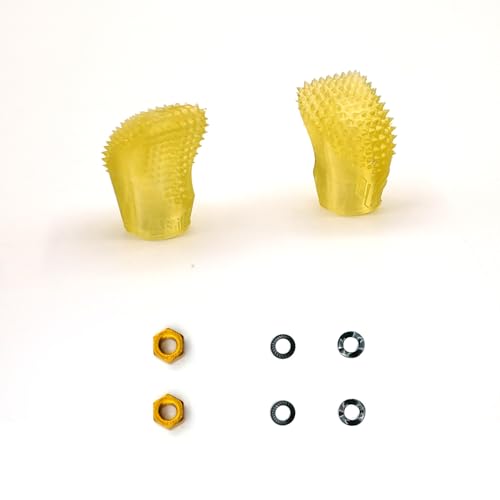 Felistick Shift RC Transmitter Radio Controller Stick Ends FPV Controller Accessories Replacement Joystick (yellow, M3) - color: yellow, size: M3