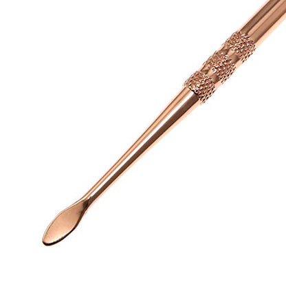 Maxmoral Carving Tool Stainless Steel Sculpting Modeling Tool Engraving Tool, Rose Gold - color: Rose Gold
