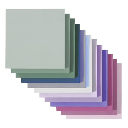 Mr. Pen- Sticky Notes, 3"x3", 12 Pads, 600 Sheets, Colorful - color: Mute