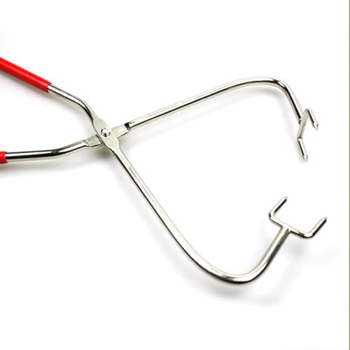 Maxmoral 12.9 Inch Clay Modelling Clamps DIY Glaze Dipping Pottery Trimming Tool and Dipping Pliers