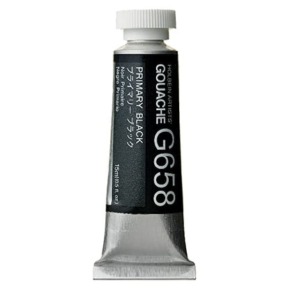Holbein Artists39; Gouache 15 ml Tube - Primary Black