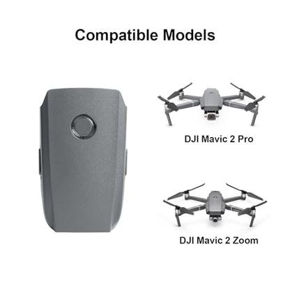KUWATA Intelligent Flight Battery for DJI Mavic 2 Pro, Mavic 2 Zoom, Mavic 2 Enterprise Advanced, 3850mAh, Camera Drone Extended Battery