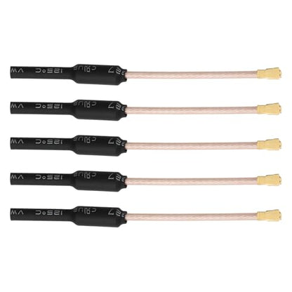 5Pcs RC FPV Omnidirectional Brass Antenna 5.8G 3DB 65mm RG178 Cable for UAV RC