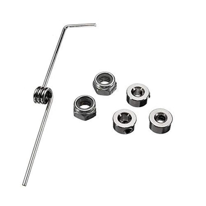 1 Set Aluminum Landing Gear Wheel Kit DIY Parts for RC Plane Jet for Cessna 182 Replacement