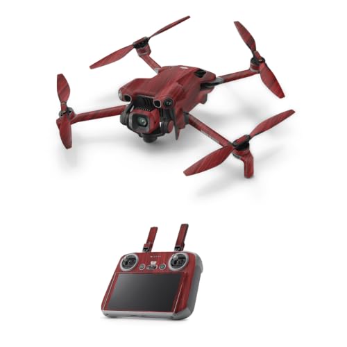 Drone Skin Compatible with DJI Mini 5 Pro - Cherry Grain - Premium 3M Vinyl Protective Wrap Decal Cover - Easy to Apply | Crafted in the USA by MightySkins - color: Cherry Grain, style: Matte Finish