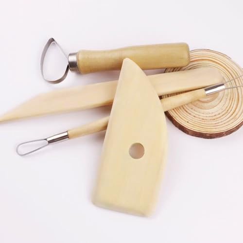 Clay Carving, Clay Sculpture Set, 8-Piece Set of Clay Tools