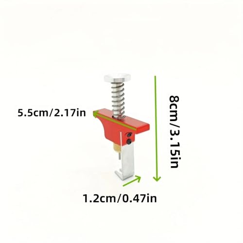 D16/D20 Drone Propeller Remover,Drone Propeller Remover Tool - Quick - Release Extractor for Multirotor/FPV Drones, Aluminum Alloy Construction (Red) - color: Red