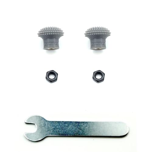 Felistick Thumbur RC Transmitter Radio Controller Stick Ends FPV Controller Accessories Replacement Joystick (grey, M3) - color: grey, size: M3