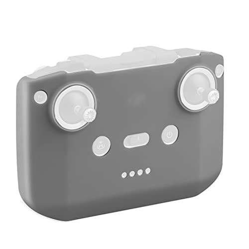 CAPART Silicone Protective Cover Sleeve for DJI RC-N1 RC-N2 RC-N3 Remote Controller of DJI NEO | Mini 4 Pro Mini 3 Mini 3 Pro | Mavic 3 Air 2S Controller Protector (Grey)