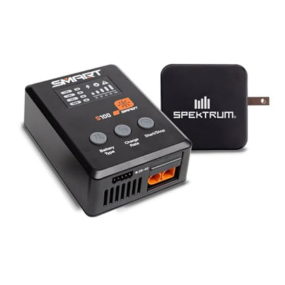 Spektrum S100 1x100W USB-C Smart Charger with 65W USB-C GaN Power Supply Combo SPMXC2090P