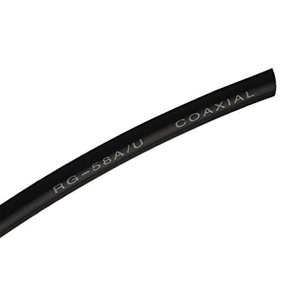 Superbat PL259 Cable UHF RG58 Coax Cable 6ft + SMA/BNC/PL259/SO239 Adapter - size: 6.56 ft