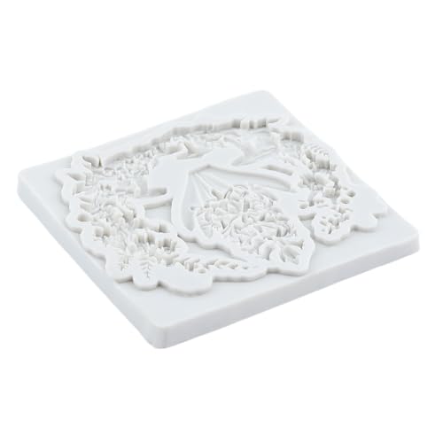 Flower Garland Silicone Molds Mushroom Wreath Polymer Clay Mold - color: Style M